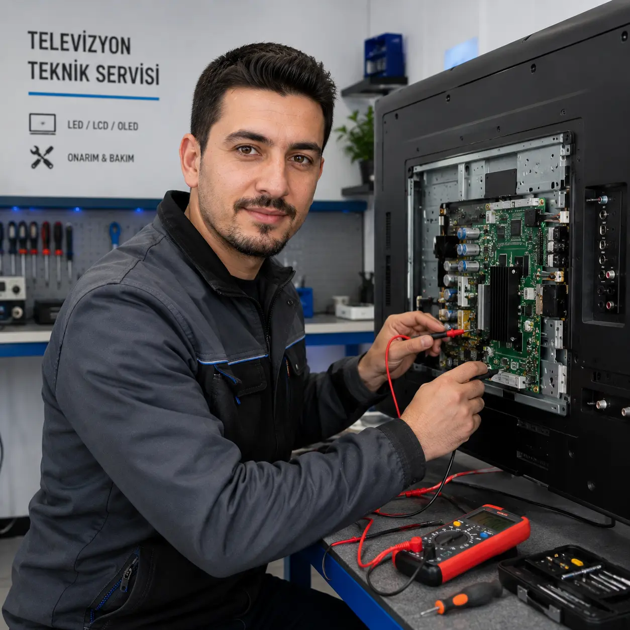 Aydın Lg televizyon tamiri ustası Kaan Usta — Bozdoğan ve Karpuzlu elektronik ve görüntü uzmanı